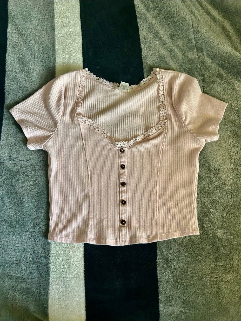 Pink Crop Top